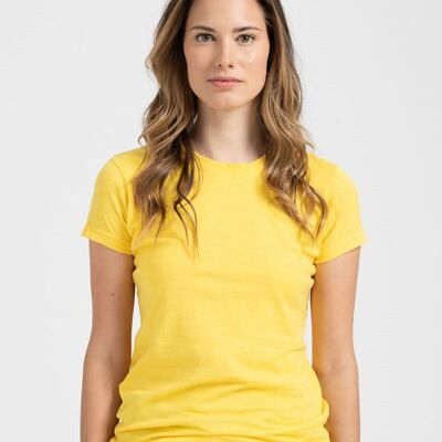 Women's Fine Jersey Slim Fit T-Shirt Thumbnail