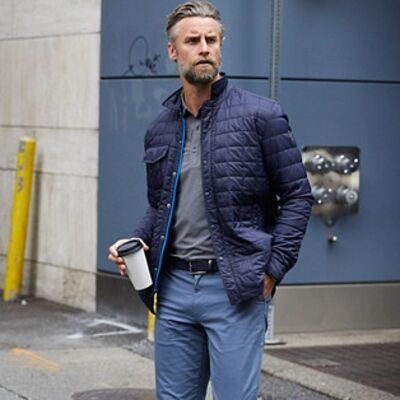 Cutter & Buck Rainier PrimaLoft Mens Eco Insulated Quilted Shirt Jacket Thumbnail