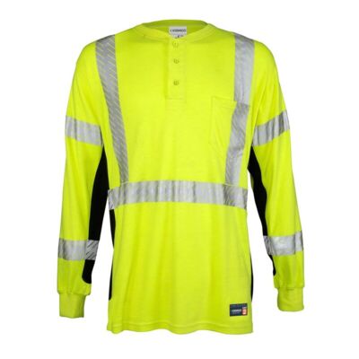 Unisex FR Long Sleeve Henley T-Shirt Thumbnail