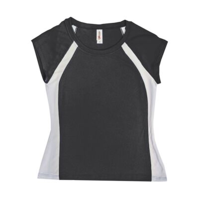 AJ216 Women's Raglan Colorblock Thumbnail