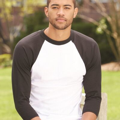 Three-Quarter Raglan Sleeve Baseball Jersey Thumbnail